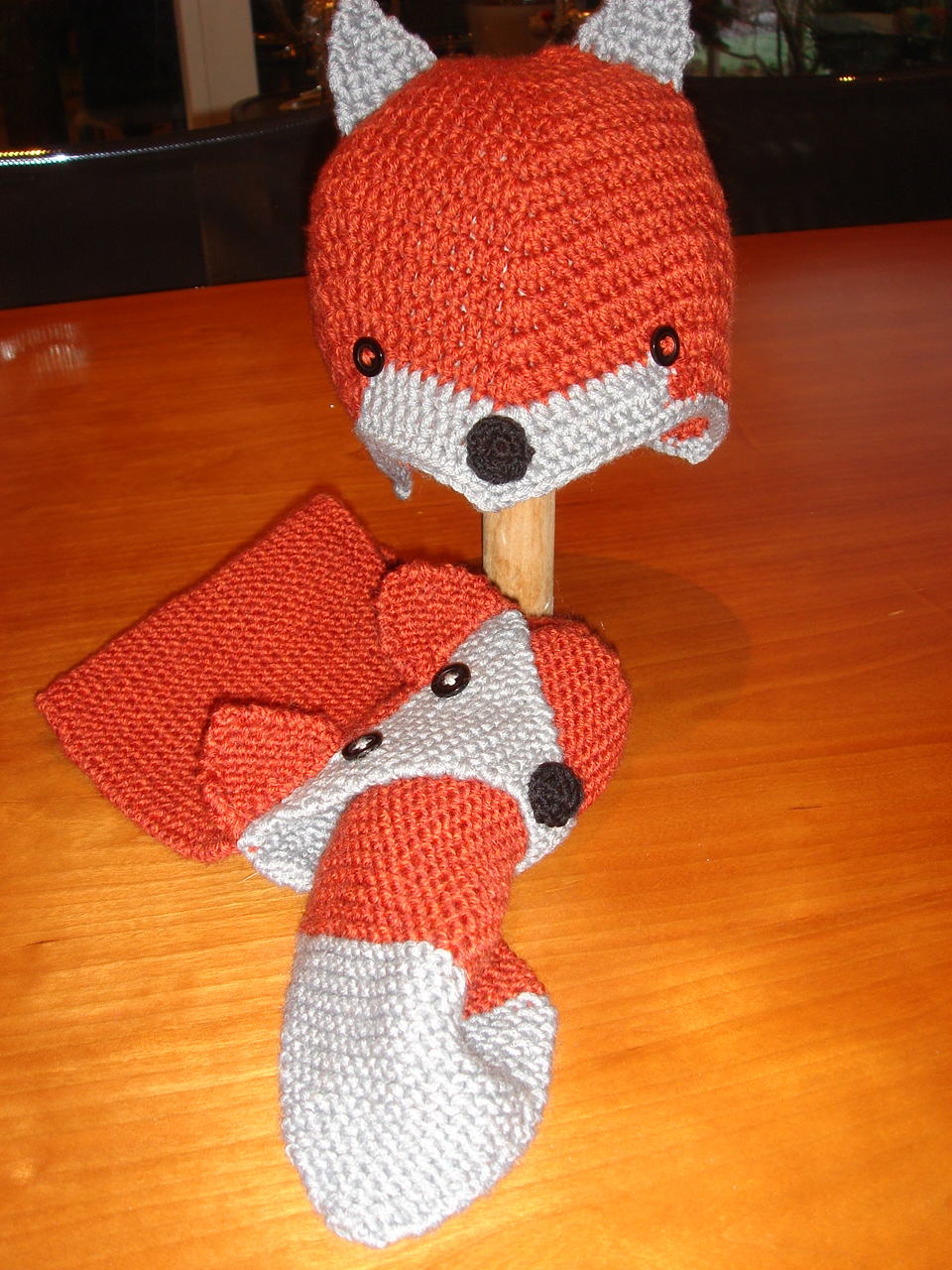 Mütze und Schal „Das schlaue Füchslein“