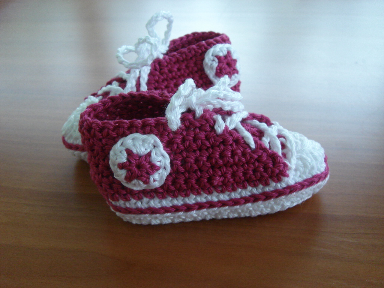 Crochet Baby Converse